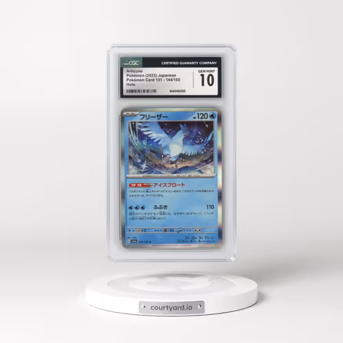 2023 Pokémon Card 151 #144/165 Articuno - Holo (CGC 10 GEM MINT)