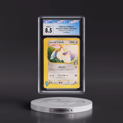 2001 Pokémon VS #001/141 Falkner's Pidgeot - 1st Edition (CGC 8.5 NM-MT+)