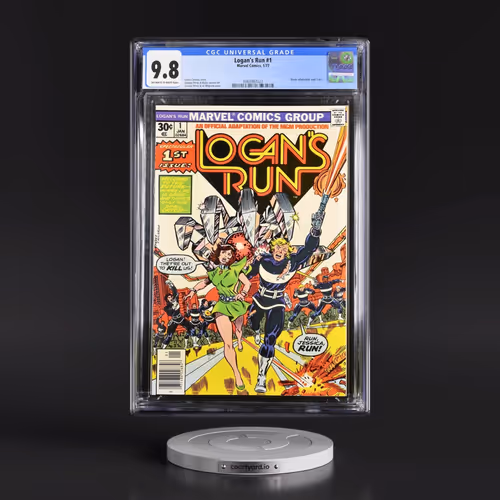 Logan's Run #1 CGC 9.8 Off-white to White Pages (Marvel Comics, 1/77) - Universal
