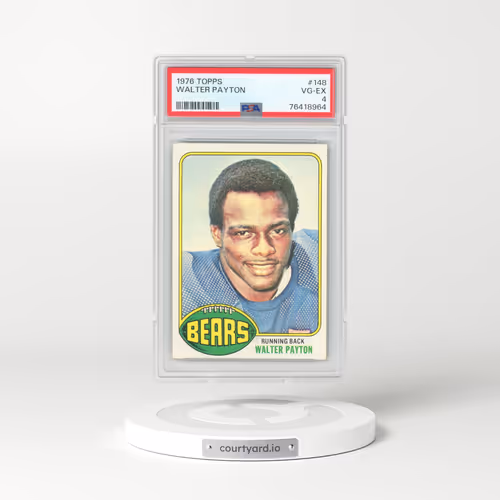 1976 Topps #148 Walter Payton (PSA 4 VG-EX)