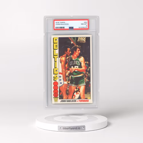 1976 Topps #90 John Havlicek (PSA 8 NM-MT)
