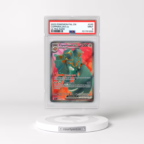 2023 Pokémon Pal EN-Paldea Evolved #245 Copperajah EX - Holo Ultra Rare (PSA 9 MINT)