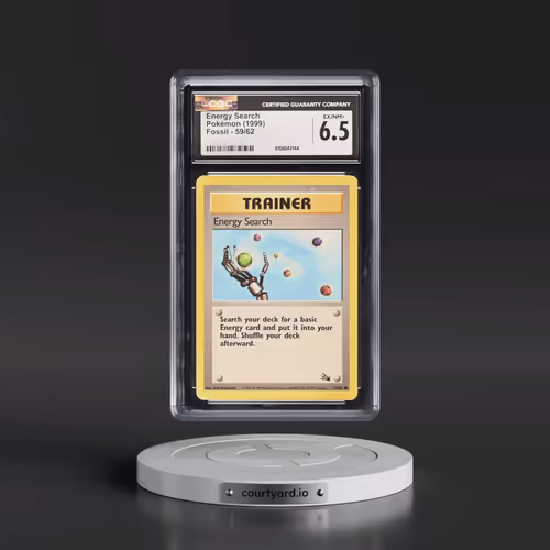 1999 Fossil #59/62 Energy Search (CGC 6.5 EX-NM+)
