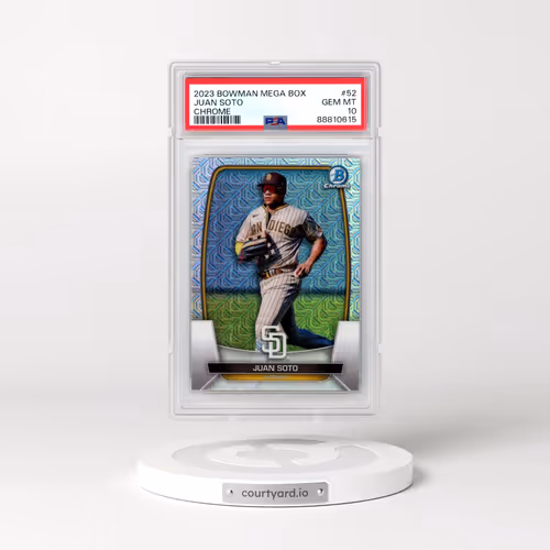 2023 Bowman Mega Box Chrome #52 Juan Soto (PSA 10 GEM MINT)
