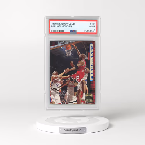 1996 Stadium Club #101 Michael Jordan (PSA 9 MINT)