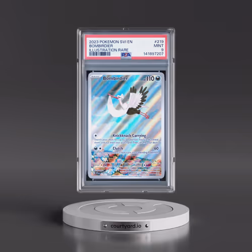 2023 Pokémon Svi EN-Scarlet & Violet #219 Bombirdier - Illustration Rare (PSA 9 MINT)