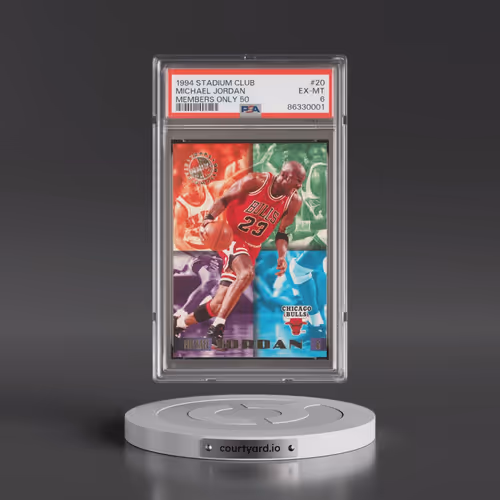 1994 Stadium Club Members Only 50 #20 Michael Jordan (PSA 6 EX-MT)