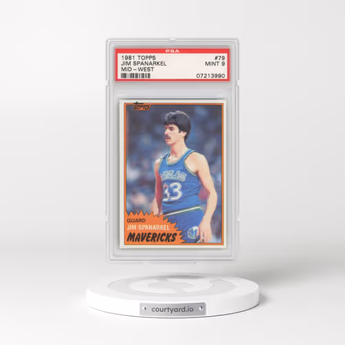 1981 Topps #79 Jim Spanarkel - Mid-West (PSA 9 MINT)