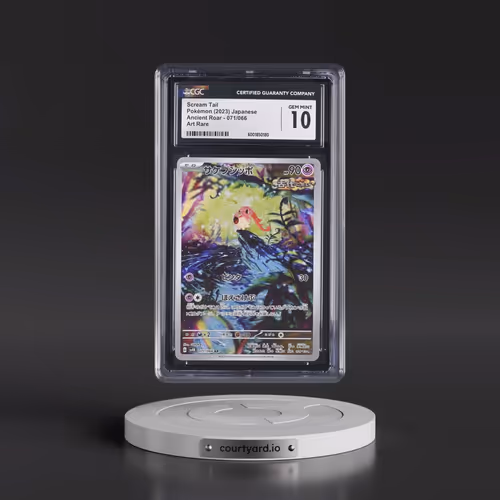 2023 Pokémon Sv4k-Ancient Roar #071 Scream Tail - Art Rare (CGC 10 GEM MINT)