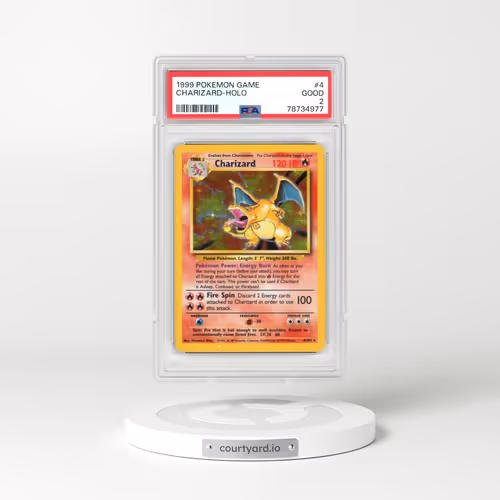 1999 Pokémon Game #4 Charizard - Holo (PSA 2 GOOD)