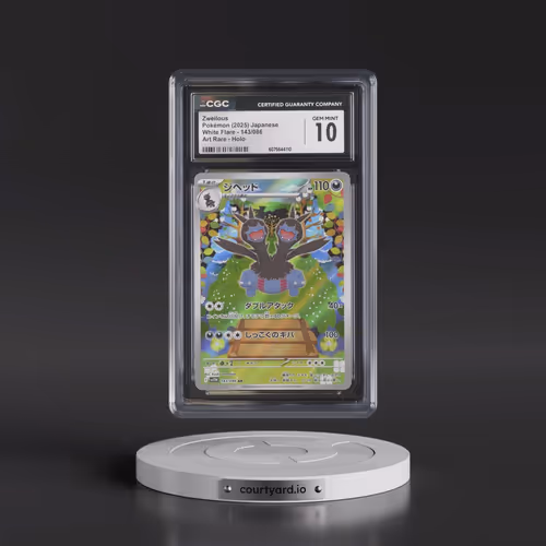 2025 White Flare - sv11W #143/086 Zweilous - Art Rare Holo (CGC 10 GEM MINT)