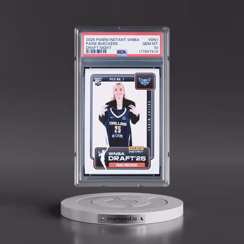 2025 Panini Instant WNBA Draft Night #DN1 Paige Bueckers (PSA 10 GEM MINT)