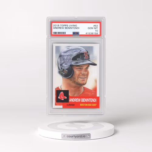 2018 Topps Living #62 Andrew Benintendi (PSA 10 GEM MINT)