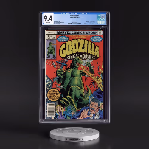 Godzilla #1 CGC 9.4 White Pages (Marvel Comics, 8/77) - Universal