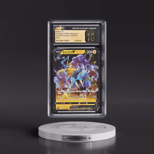 2022 VSTAR Universe #038/172 Raikou V - Holo (CGC 10 PRISTINE)