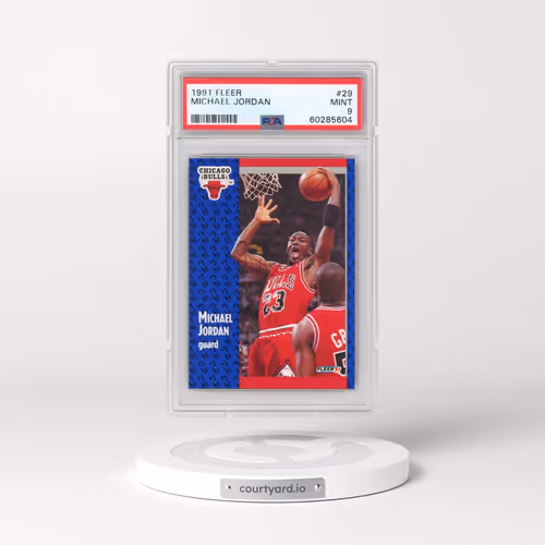 1991 Fleer #29 Michael Jordan (PSA 9 MINT)