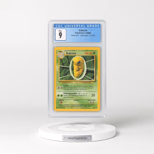 1999 Base Set #33 Kakuna (CGC 9 MINT)