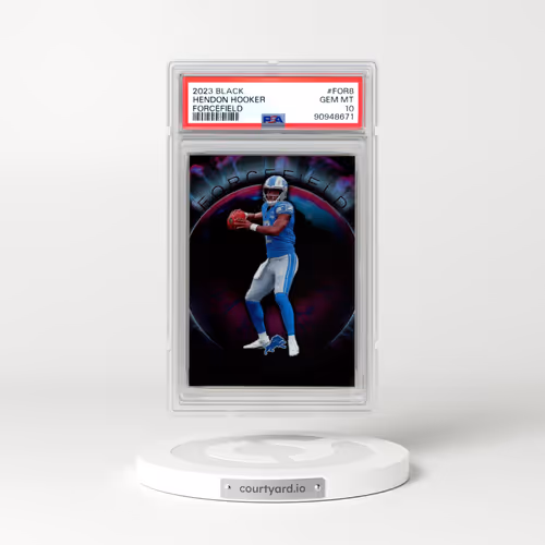 2023 Panini Black Forcefield #FOR8 Hendon Hooker (PSA 10 GEM MINT)