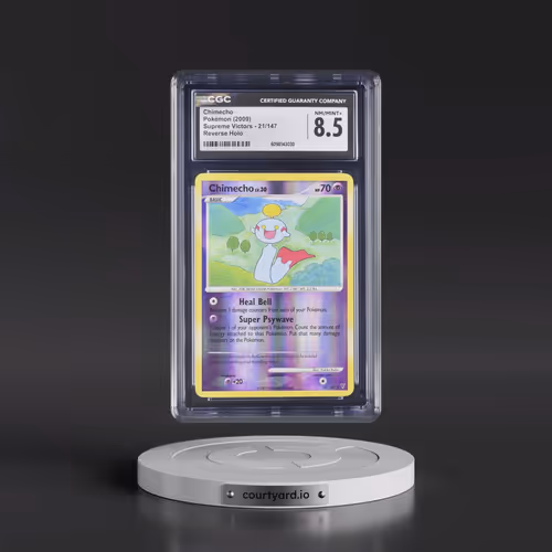 2009 Supreme Victors #21/147 Chimecho - Reverse Holo (CGC 8.5 NM-MT+)