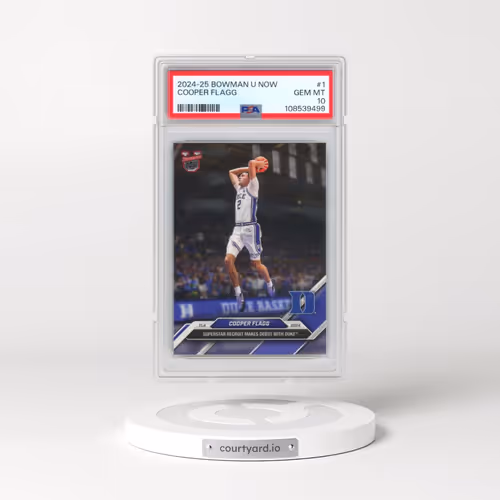 2024 Bowman U Now #1 Cooper Flagg (PSA 10 GEM MINT)