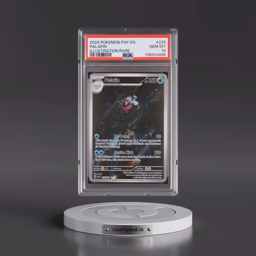 2024 Pokémon Paf EN-Paldean Fates #225 Palafin - Illustration Rare (PSA 10 GEM MINT)