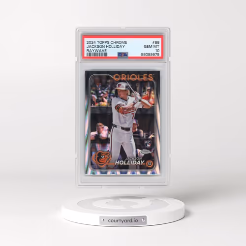 2024 Topps Chrome #88 Jackson Holliday - Raywave (PSA 10 GEM MINT)