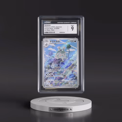 2023 Pokémon Sv4k-Ancient Roar #075 Garbodor - Art Rare (CGC 9 MINT)