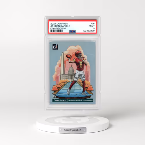 2024 Panini Donruss Downtown! #16 Jayden Daniels (PSA 9 MINT)
