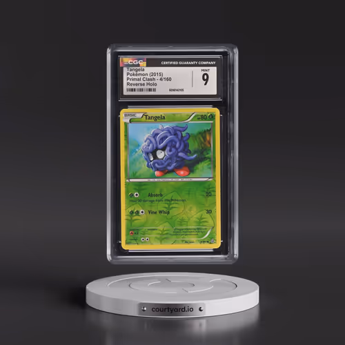 2015 Primal Clash #4/160 Tangela - Reverse Holo (CGC 9 MINT)