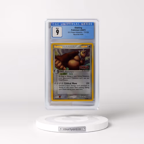 2007 EX Power Keepers #13/108 Slaking - Reverse Holo (CGC 9 MINT)