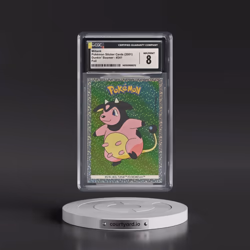 1999 Pokémon Sticker Cards (Dunkin' Boomer) - English #241 Miltank - Foil (CGC 8 NM-MT)