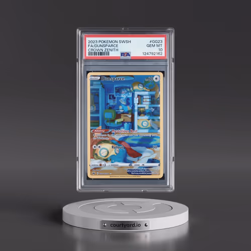 2023 Pokémon Sword and Shield Crown Zenith #GG23 Dunsparce - Full Art (PSA 10 GEM MINT)