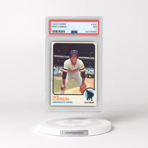1973 Topps #330 Rod Carew (PSA 7 NM)