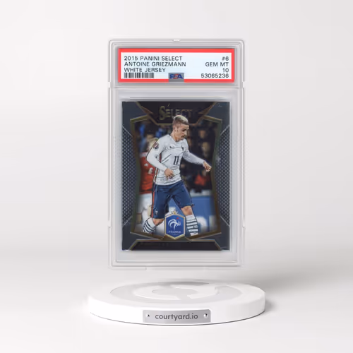 2015 Panini Select #6 Antoine Griezmann - White Jersey (PSA 10 GEM MINT)