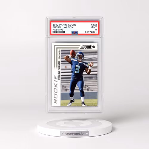 2012 Panini Score #372 Russell Wilson (PSA 9 MINT)