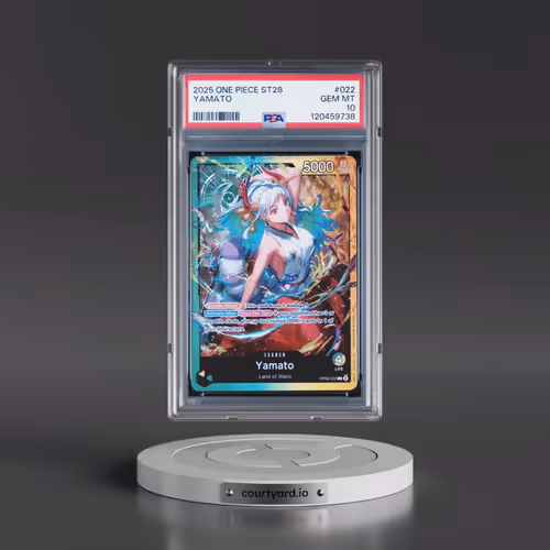 2025 One Piece Starter Deck ST28-Green/Yellow Yamato #022 Yamato (PSA 10 GEM MINT)