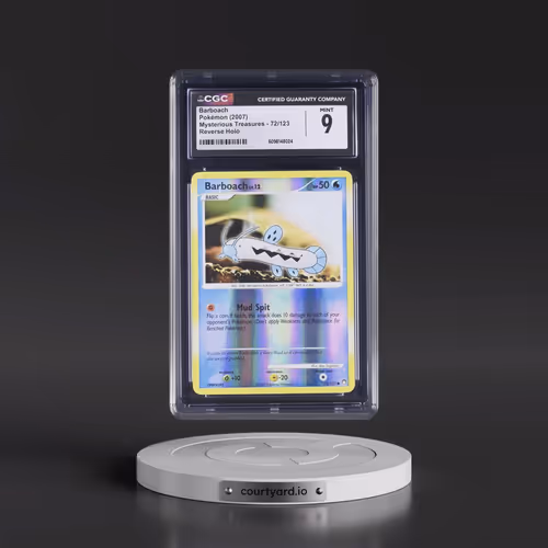 2007 Mysterious Treasures #72/123 Barboach - Reverse Holo (CGC 9 MINT)