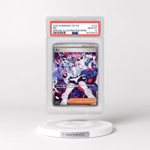 2024 Pokémon Tef EN-Temporal Forces #210 Eri - Special Illustration Rare (PSA 10 GEM MINT)