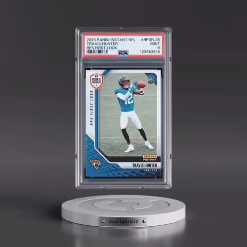 2025 Panini Instant NFL Rps First Look #RPSFL35 Travis Hunter (PSA 9 MINT)