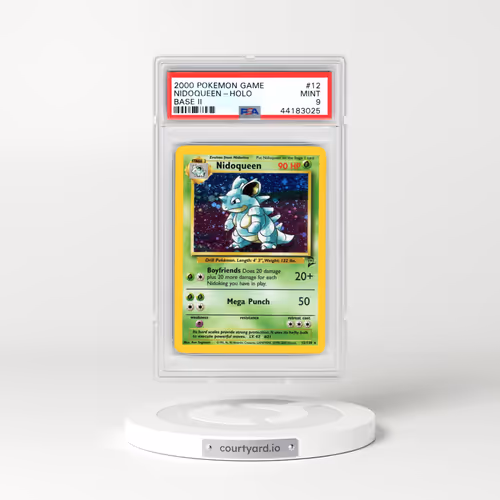 2000 Pokémon Game Base II #12 Nidoqueen - Holo (PSA 9 MINT)