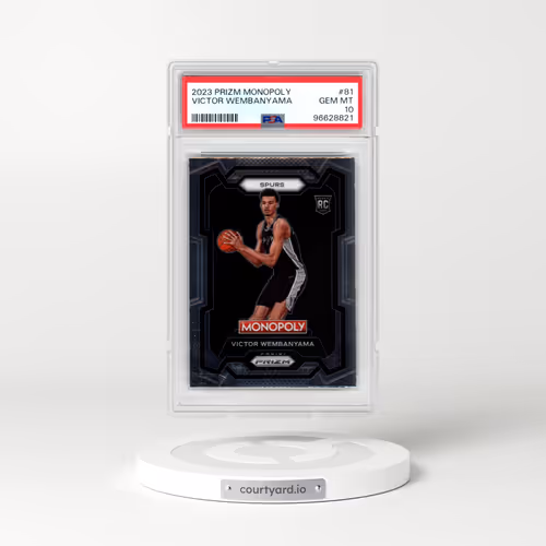 2023 Panini Prizm Monopoly #81 Victor Wembanyama (PSA 10 GEM MINT)