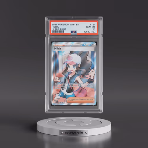 2025 Pokémon Wht EN-White Flare #164 Hilda - Ultra Rare (PSA 10 GEM MINT)