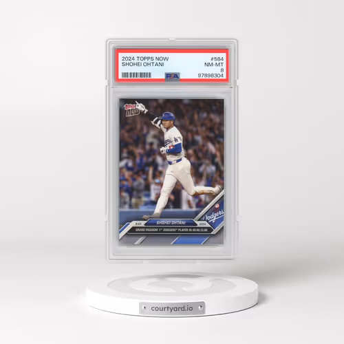 2024 Topps Now #584 Shohei Ohtani (PSA 8 NM-MT)
