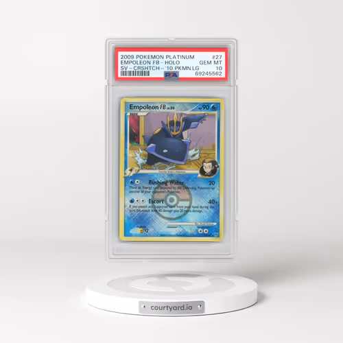2009 Pokémon Platinum Supreme Victors #27 Empoleon FB - Holo Crosshatch-2010 Pokemon League (PSA 10