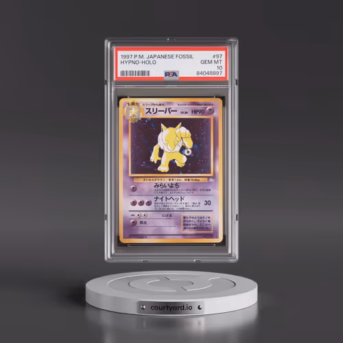 1997 Pokémon Fossil #97 Hypno - Holo (PSA 10 GEM MINT)