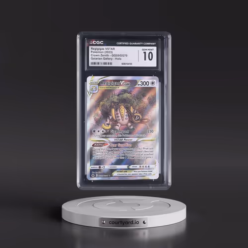2023 Crown Zenith #GG55/GG70 Regigigas VSTAR - Galarian Gallery Holo (CGC 10 GEM MINT)