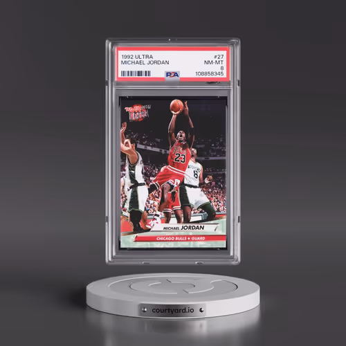 1992 Ultra #27 Michael Jordan (PSA 8 NM-MT)