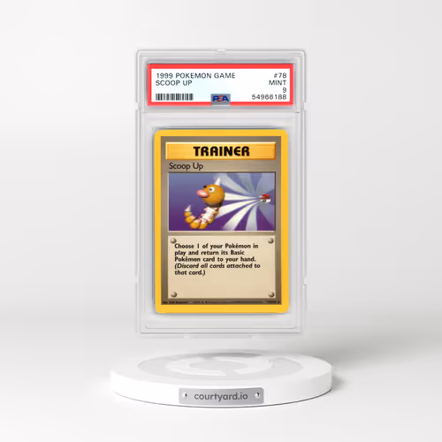 1999 Pokémon Game #78 Scoop Up (PSA 9 MINT)