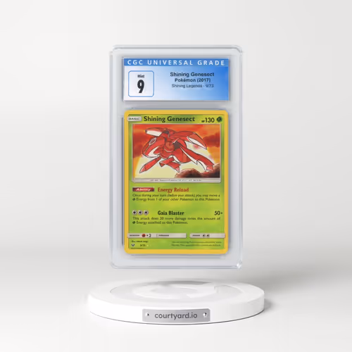 2017 Shining Legends #9/73 Shining Genesect - Holo (CGC 9 MINT)