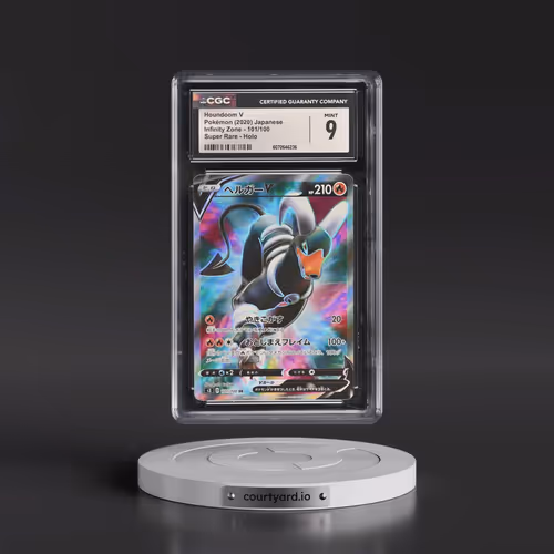 2020 Infinity Zone #101/100 Houndoom V - Holo (CGC 9 MINT)